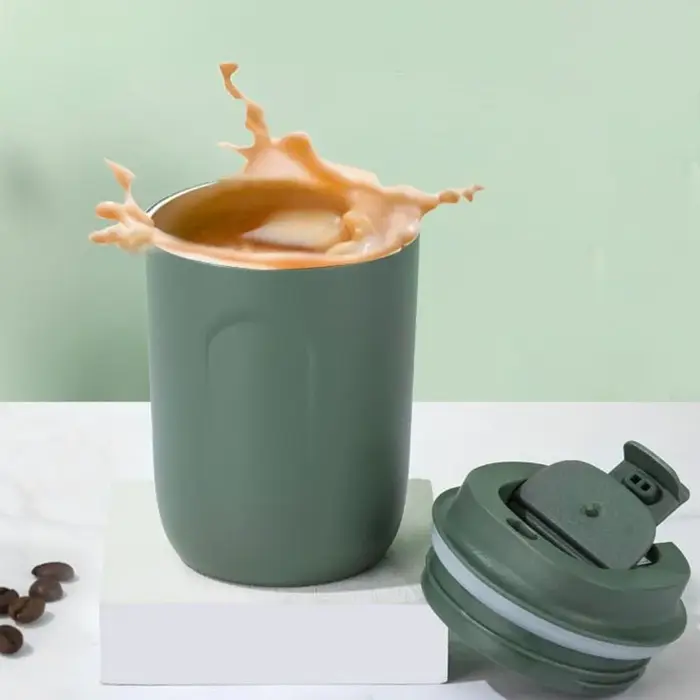 Mug à café thermique en acier inoxydable