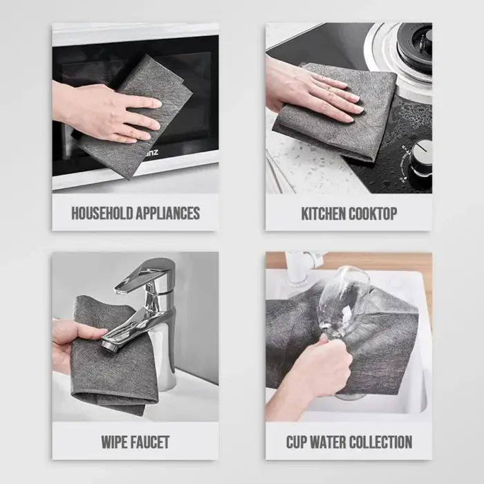 5 chiffons de nettoyage magiques épais