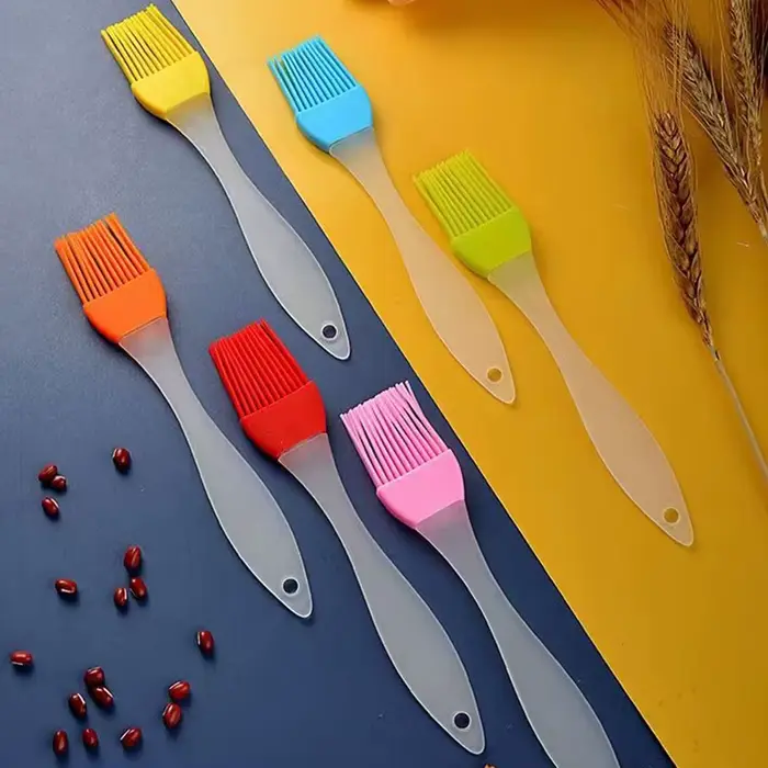 Brosse à pâtisserie à la farine pouvant être démontée, brosse à gâteau en silicone, ustensile de cuisson, brosse de cuisine, brosse à huile en Silicone, brosse de barbecue