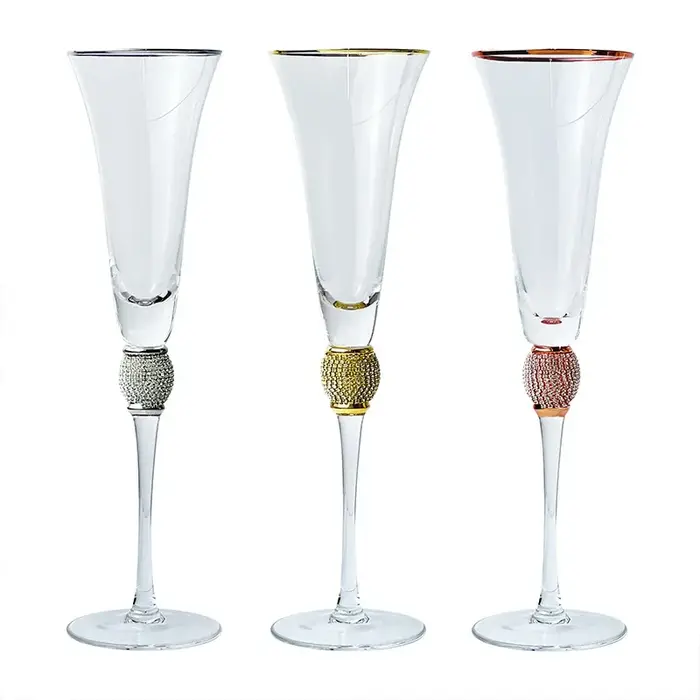Verre Créatif à Bords Dorés pour Vin Rouge, Cocktail, Champagne, Whisky, Bar, ix, Gobelet, Fournitures de Mariage, Cadeau, 2 Pièces