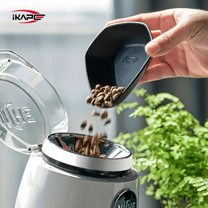 IKAPE – ensemble de bouteilles et plateaux de pulvérisation de grains de café rechargeables