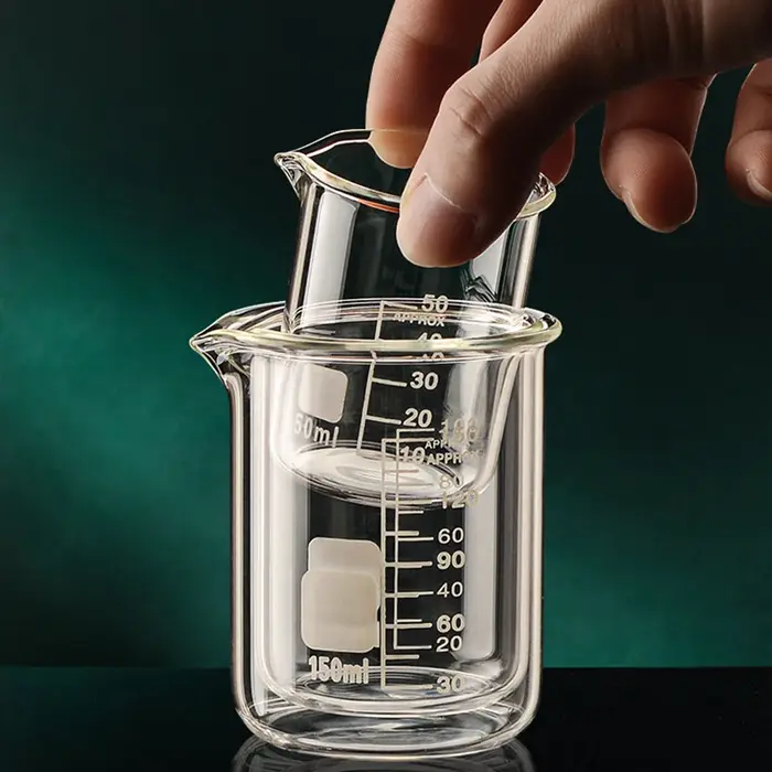 Bécher en verre borosilicate résistant à la chaleur YWDL