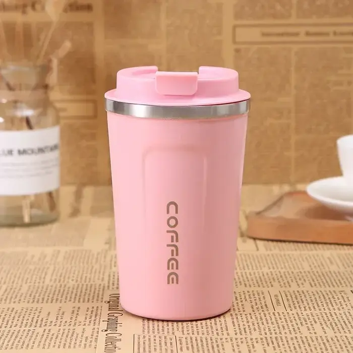 Chaud 380/510ML Thermo café étanche voyage Thermo tasse Double acier inoxydable pour thé eau café ca