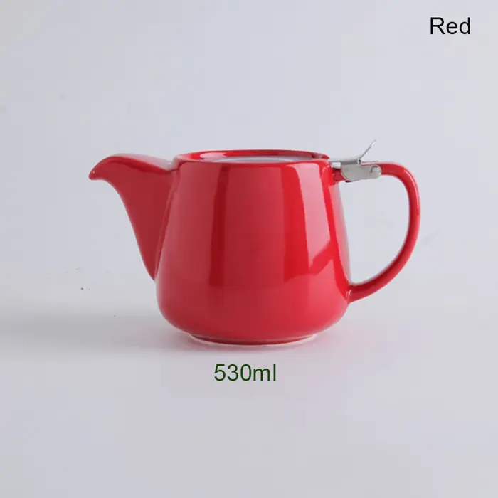Théière en céramique japonaise avec filtre en acier inoxydable, service à thé exquis Puer Oolong Kun