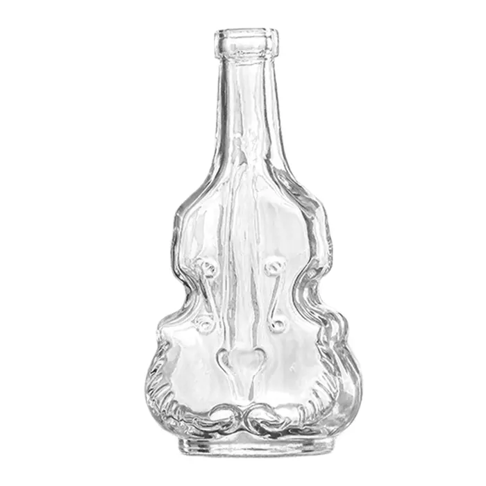 Vase en verre gaufré vintage pour salle d'étude