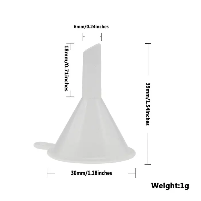 Conteneur de bouteille en verre 36MM 51MM