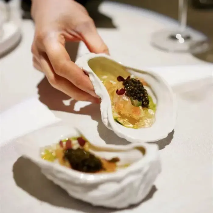 Assiette de Gastronomie Moléculaire pour Restaurant