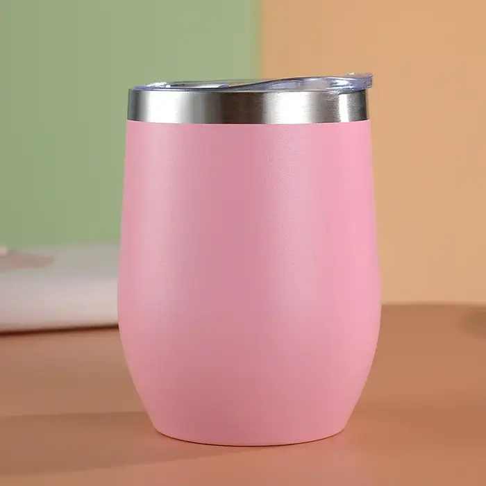 Tasses thermiques en coquille d'œuf de 12oz