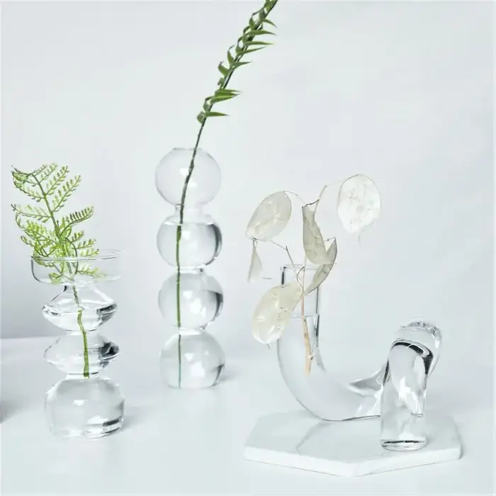 Vase Transparent moderne décor à la maison