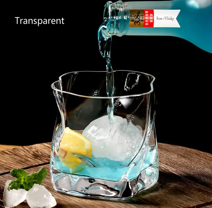 Verre à Cocktail pour Bar Européen et Japonais, Coupe Courte Créative pour Bière, Whisky et Brandy