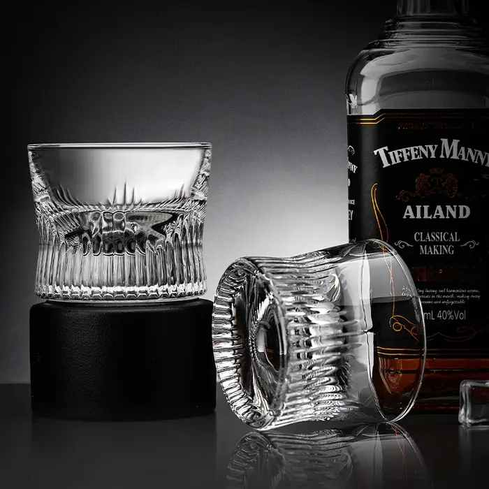 Verre Baijiu en cristal pour vin étranger, whisky, bière, ménage, luxe léger