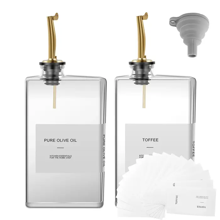 Distributeur de bouteilles d'assaisonnement en verre