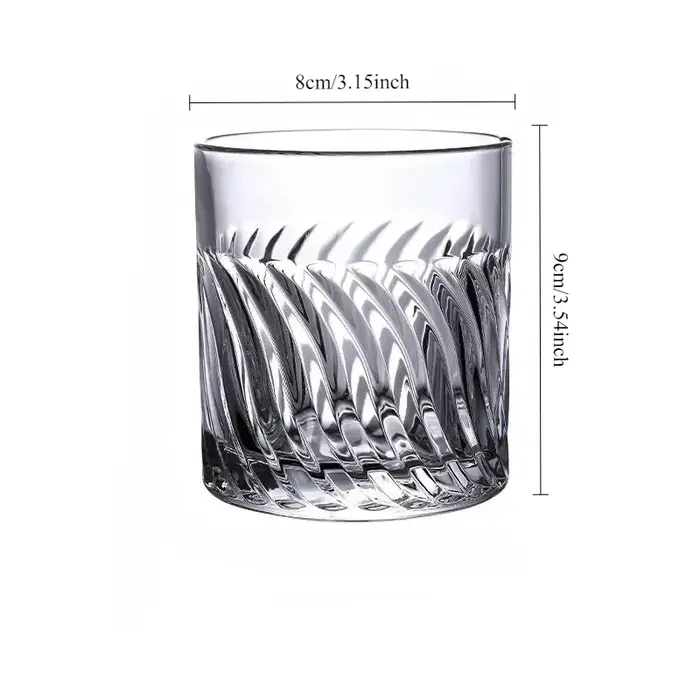 Verre à whisky de qualité supérieure de 300ml