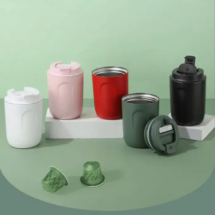 Mug à café thermique en acier inoxydable