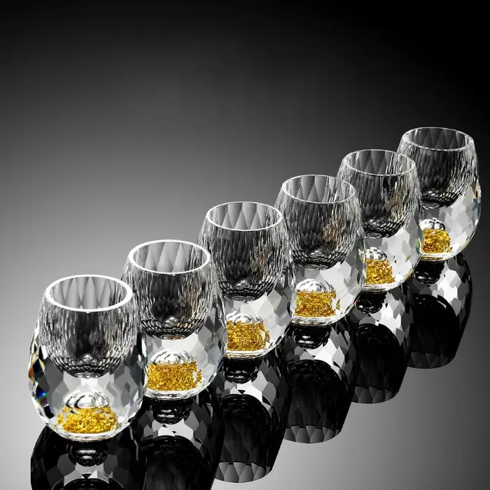 Ensemble de verres à vin en cristal de 15ML