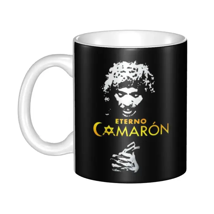 Tasses à café Flamenco Singer Camaron De La Isla