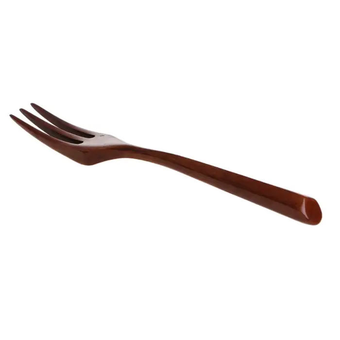 Ensemble cuillère à dîner en bois fourchette couverts