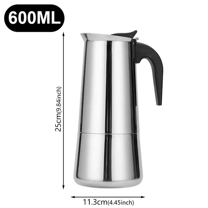 Cafetière à filtre en acier inoxydable pour la cuisine