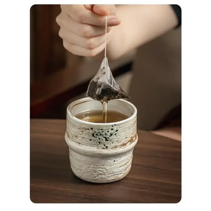 Tasse à café en céramique brute japonaise
