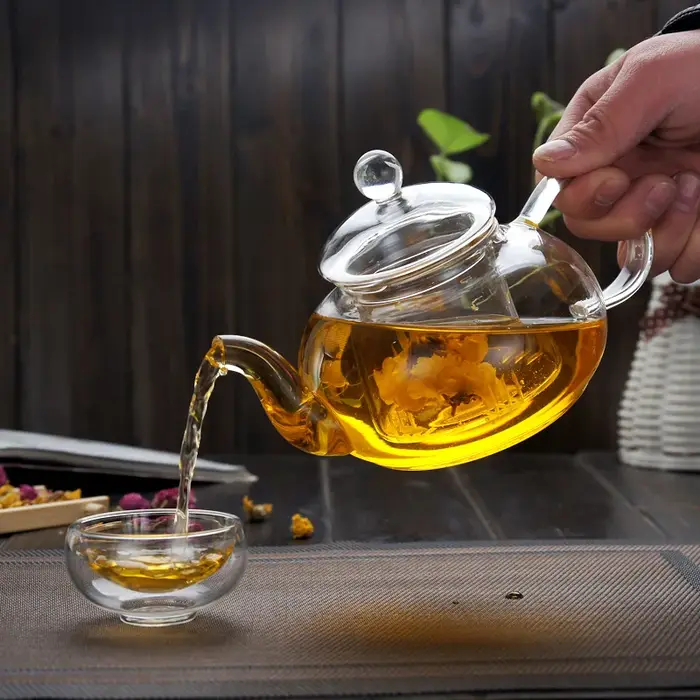 Théière en verre de 400 ml/1000 ml