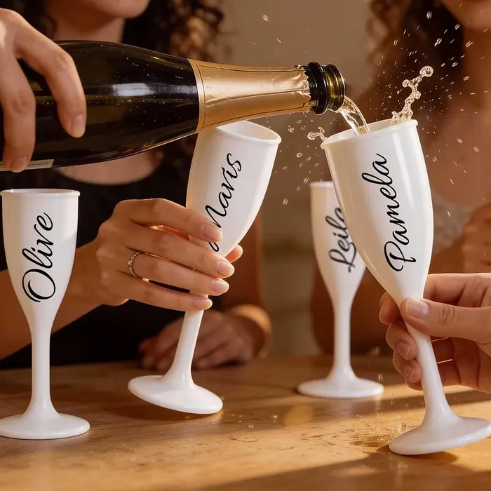 Flûtes à Champagne personnalisées pour mariage