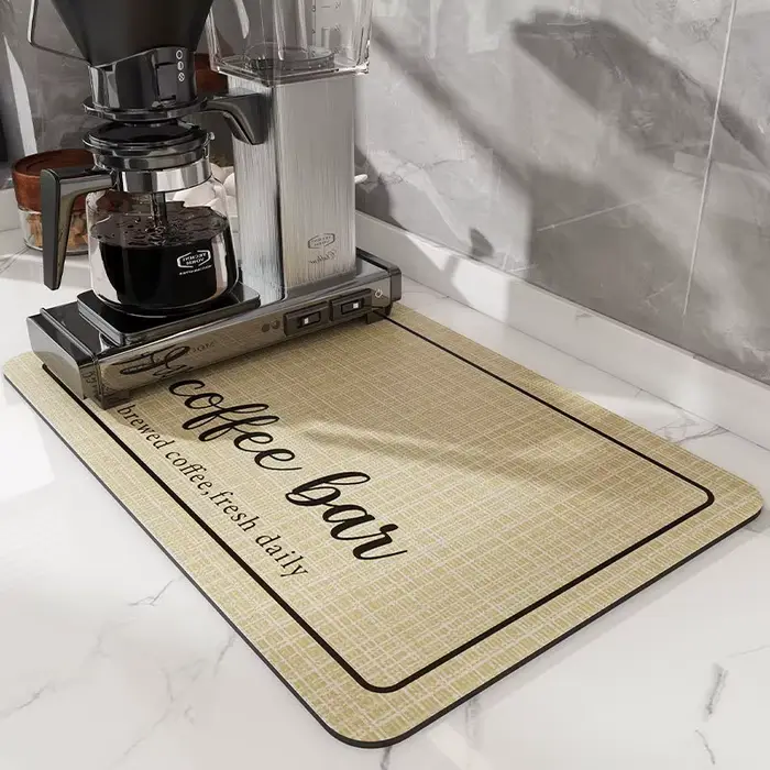 Tapis de Machine à café chaude, sans nettoyage, technologie antisalissure, coussin de contrôle de l'