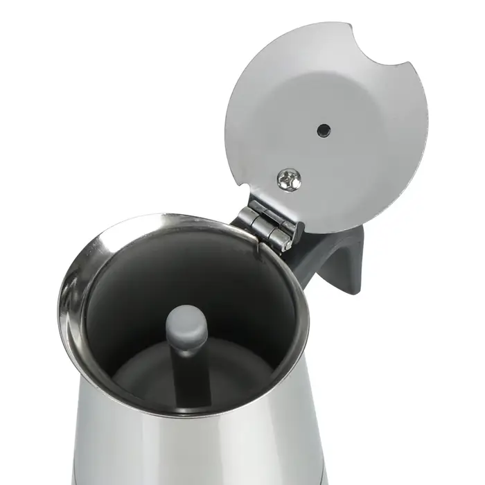 Cafetière Moka en acier inoxydable