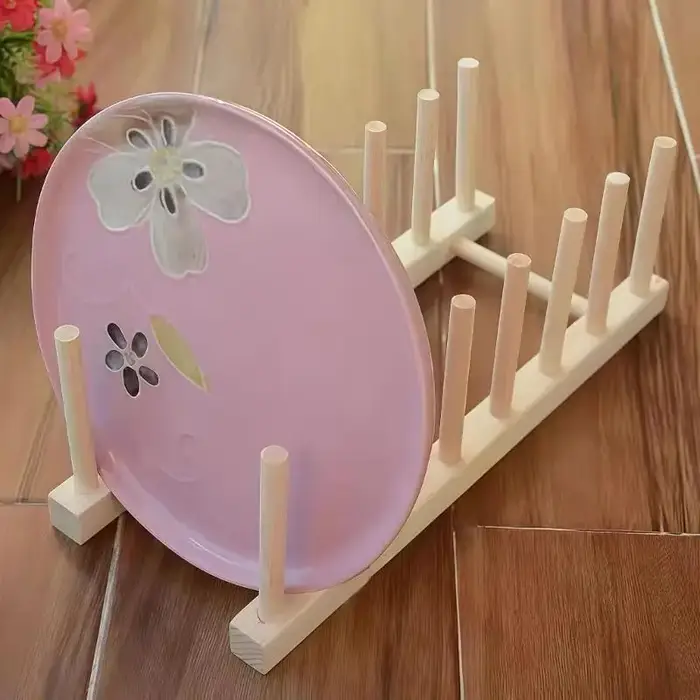 Égouttoir à vaisselle en bois