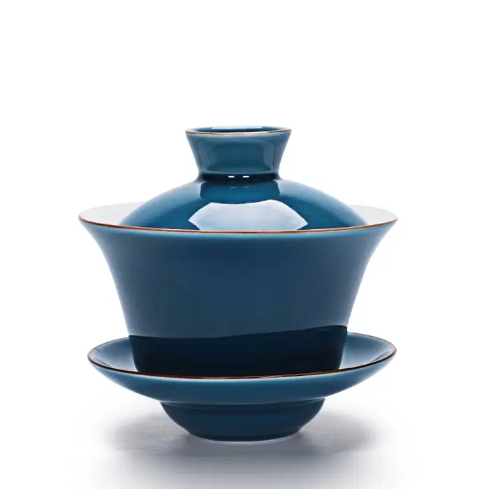 Tureen à thé céladon, service à thé Kung Fu