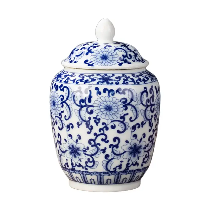 Bocaux en porcelaine de style vintage