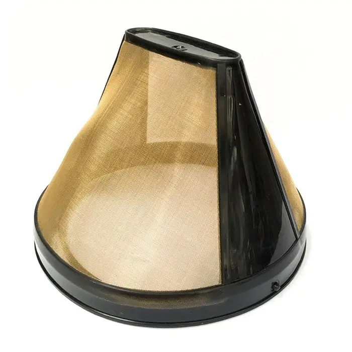 Filtre à café réutilisable, cône, pour cafetière, remplacement de cafetière, panier Permanent, accessoires pour café