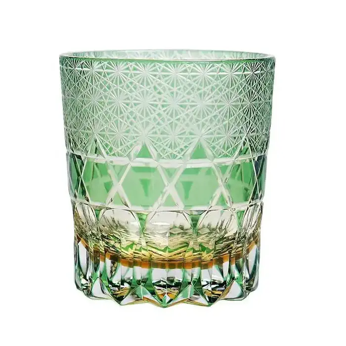 Verre à vin en Fluorite avec cristaux de couleur haut de gamme, niveau de collecte, tasse à whisky c
