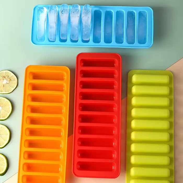 Moule de barre de glace en Silicone, 1 pièce, pain, Biscuit, tasse Mafen, moule à gâteau, plateau de