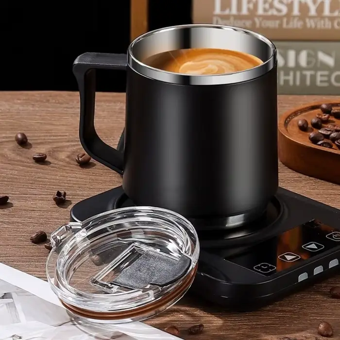 Mug isotherme domestique anti-fuite et anti-brûlure