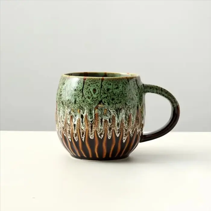 Tasse à café créative à changement de four de 600ml