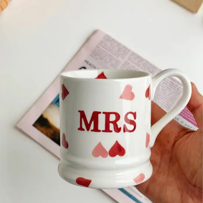 Tasse à café créative Mr Mrs