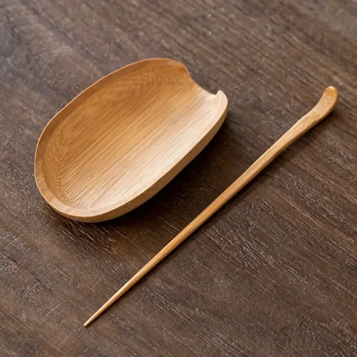 Cuillère à thé en bambou naturel