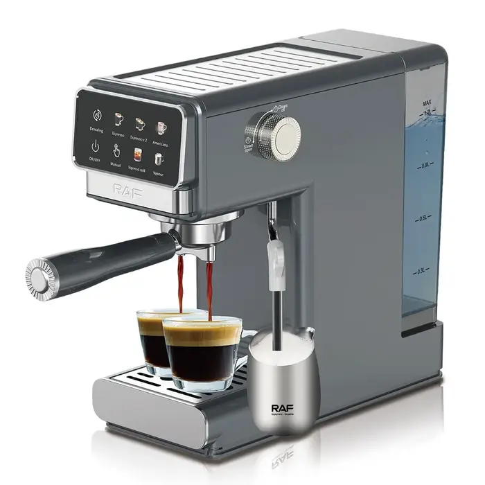 Machine à expresso à usage domestique, Extraction à haute pression, Machine à café à vapeur pour mou
