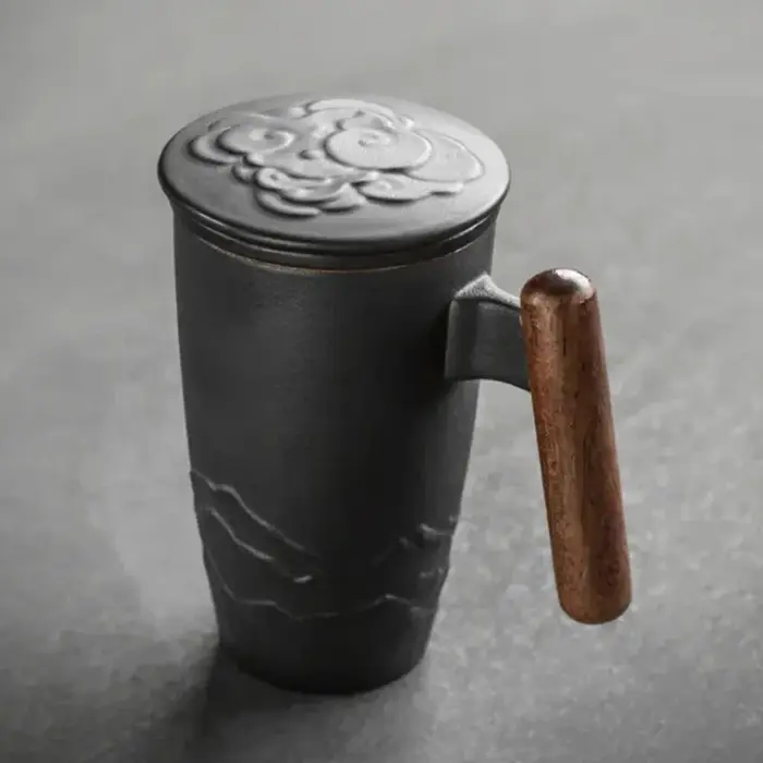 Tasse à café en céramique vintage