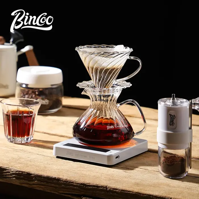 Carafe à café en verre Bincoo 500 ml / 600 ml