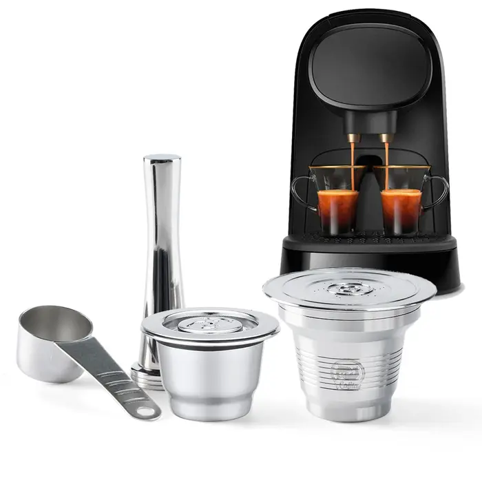 Capsule rechargeable et réutilisable pour Philips LM8014 / 60 L'or Barista