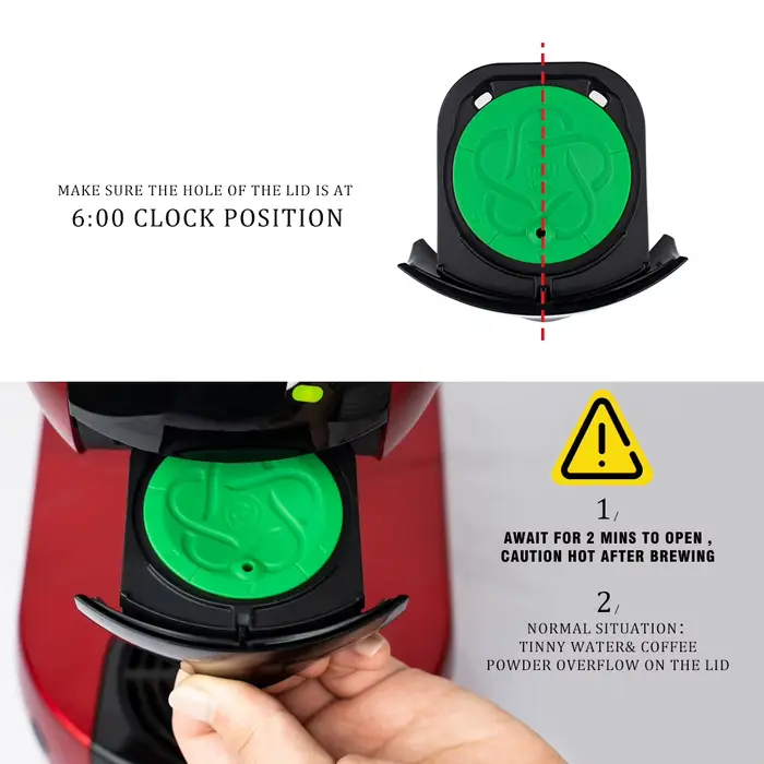 Capsules de café réutilisables pour Dolce Gusto