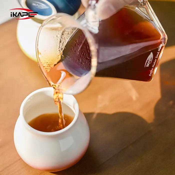 IKAPE Tasse à café en céramique unisexe 180 ml avec poignée parfaite pour le latte
