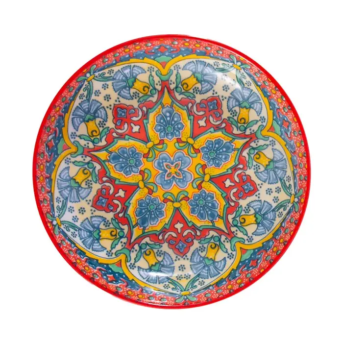 Assiette en céramique de Style bohème