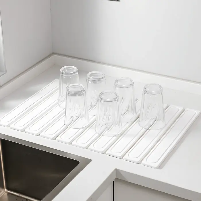 Tapis de séchage de vaisselle en diatomite écologique
