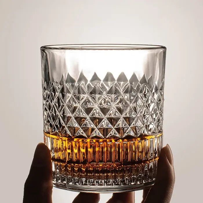 Verre à whisky avec boîte de luxe