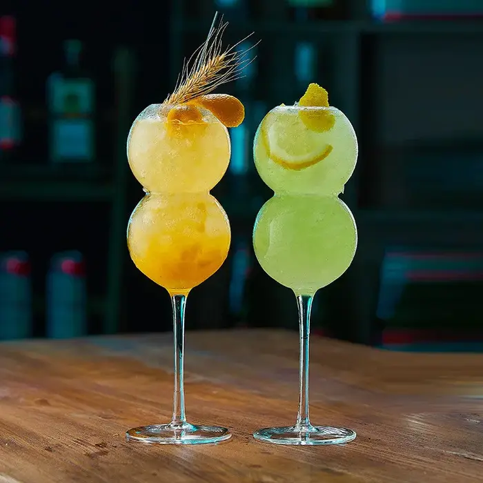 Verre à Cocktail boule à bulles