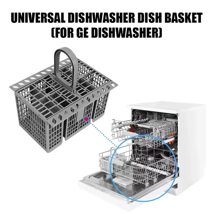 Panier de lave-vaisselle universel détachable et multifonctionnel