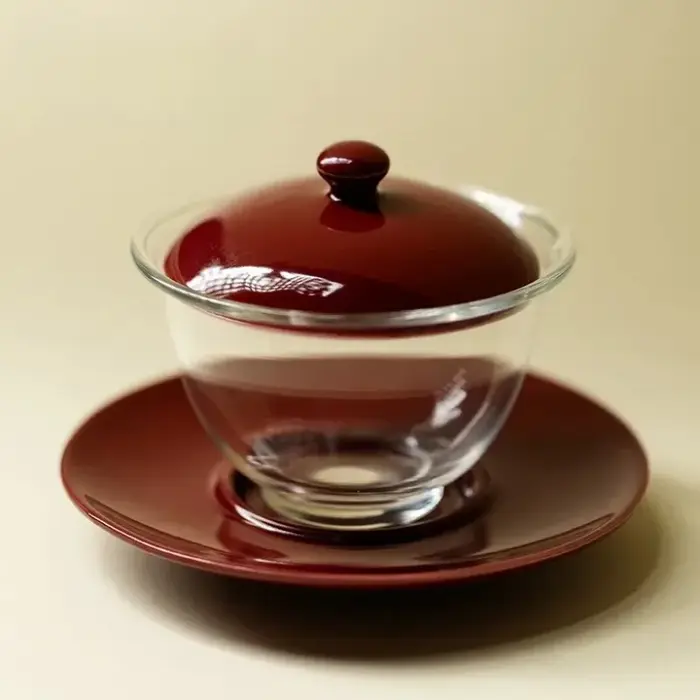 Gaiwan en verre céramique créatif