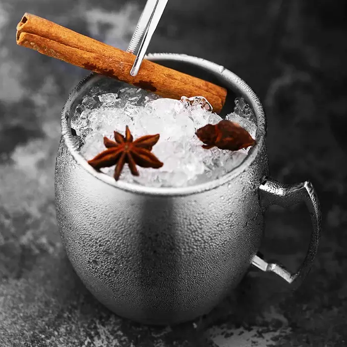 Tasses mules de moscou 500ml tasse à Cocktail en acier bière russie